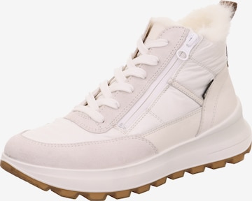 Legero High-Top Sneakers 'T4 RUN' in White: front