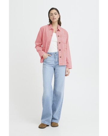 Veste mi-saison Pulz en rose