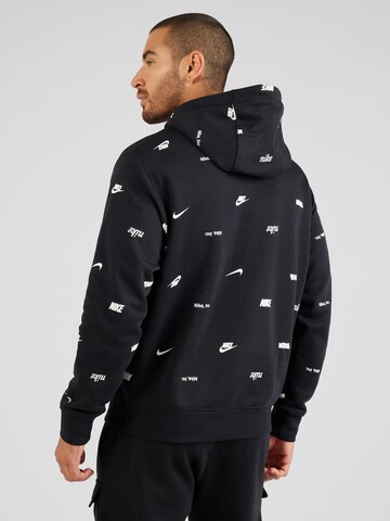 Bluză de molton 'CLUB' de la Nike Sportswear pe negru