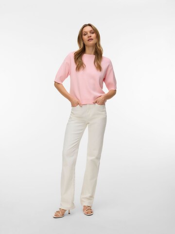 VERO MODA Pullover 'AWJemma' i rød