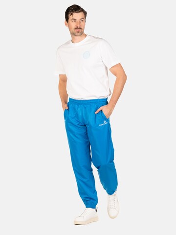 Sergio Tacchini Slim fit Workout Pants 'CARSON' in Blue