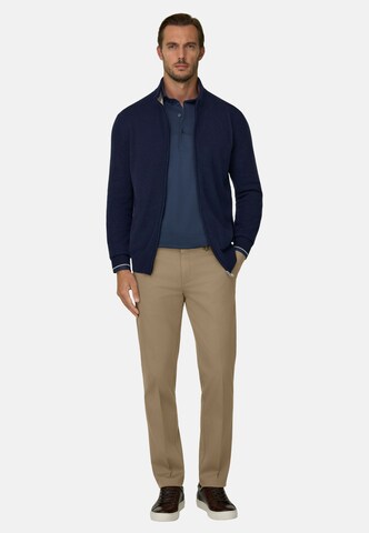 Boggi Milano Gebreid vest in Blauw