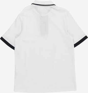 Jack & Jones Junior Poloshirt 'STEEL' in Weiß