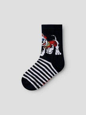 NAME IT Skarpety 'NMMMALBI PAW' w kolorze niebieski