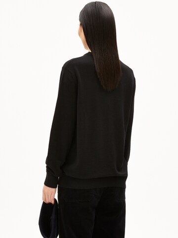 ARMEDANGELS Strickpullover ' KREWAA ICONIC ' in Schwarz