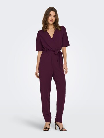 JDY Tall - Jumpsuit 'Honey' en rojo: frente