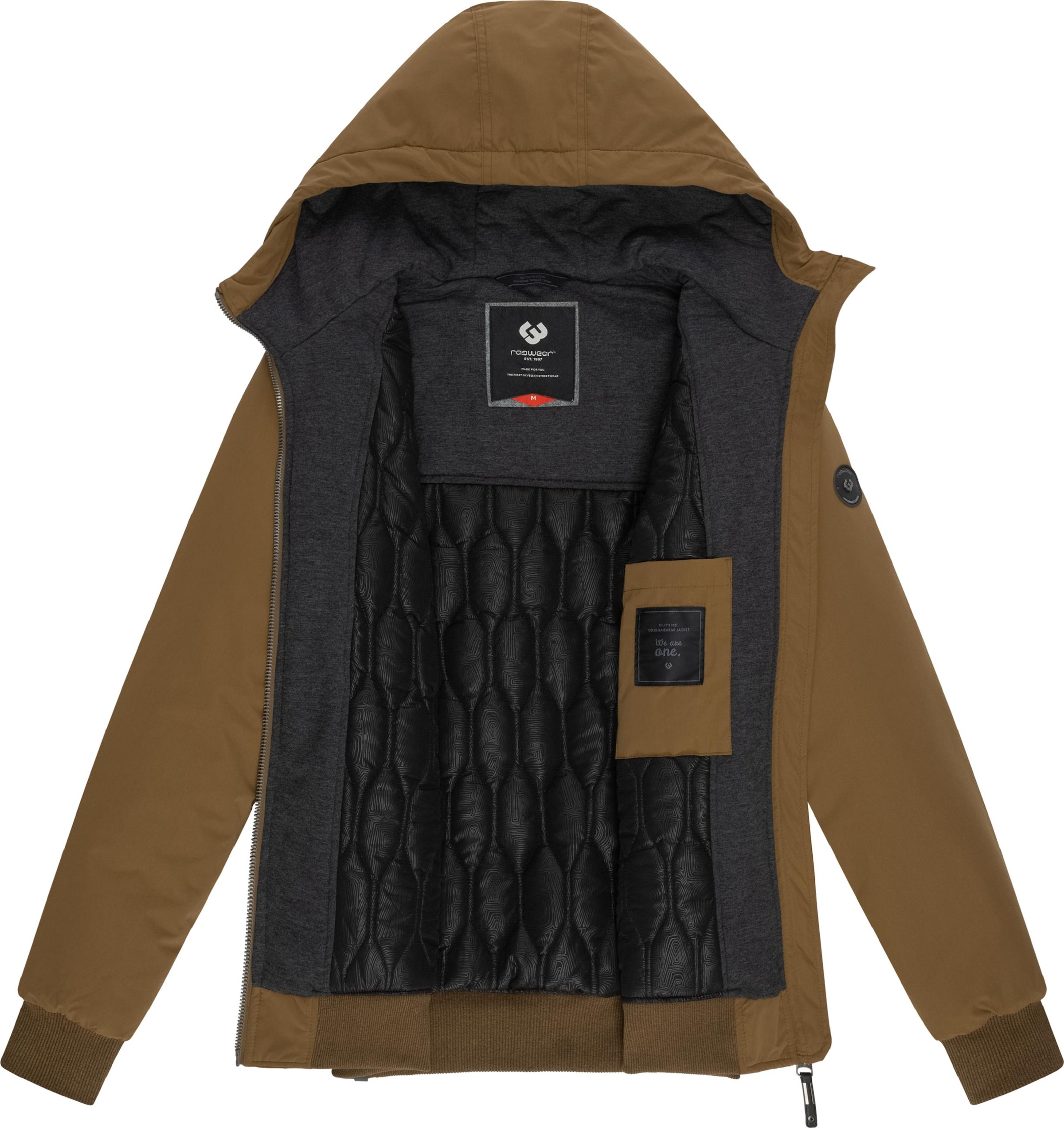 Ragwear Prechodná bunda 'Maddy' - Hnedá