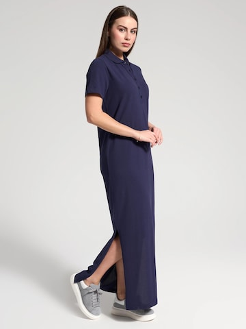 NOWIHT Jurk 'Seraphine' in Blauw