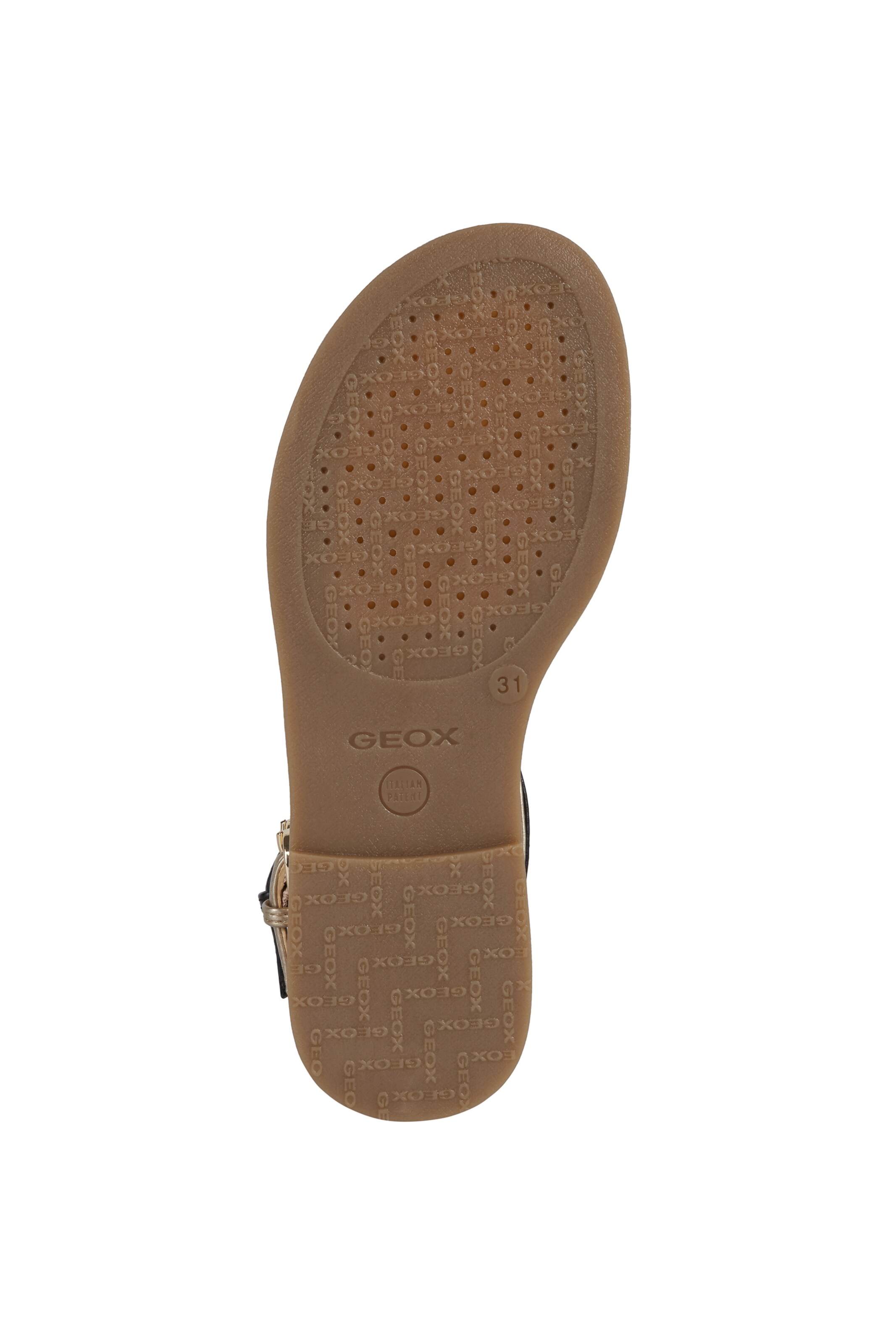 GEOX Sandale 'Karly' in Schwarz