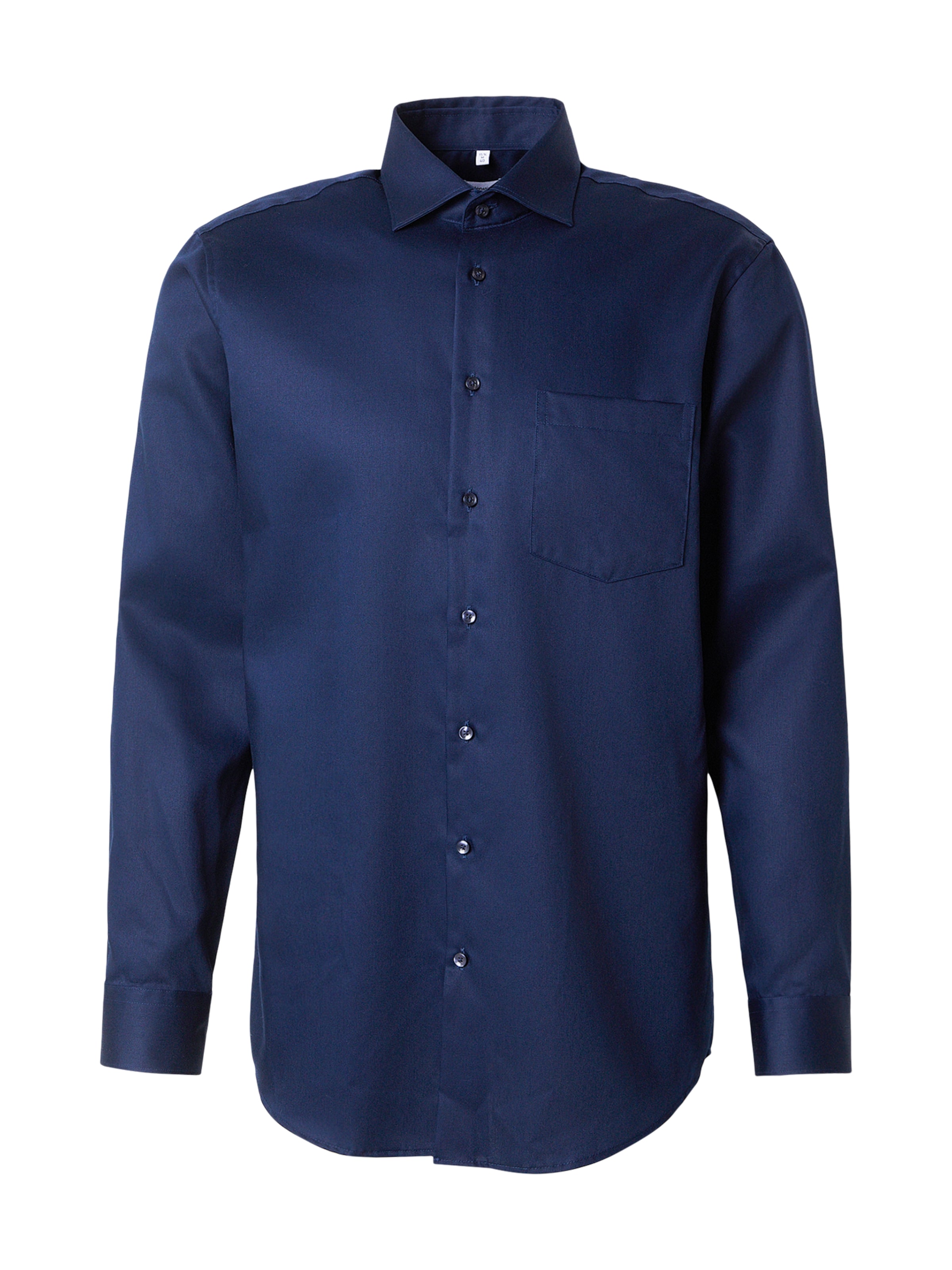 SEIDENSTICKER Klasický střih Společenská košile 'Smart Classics' – modrá: přední strana