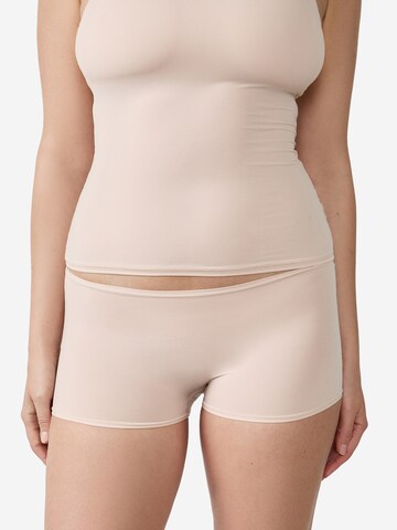 ETAM Boyshorts 'Pure Soft' in Beige: front