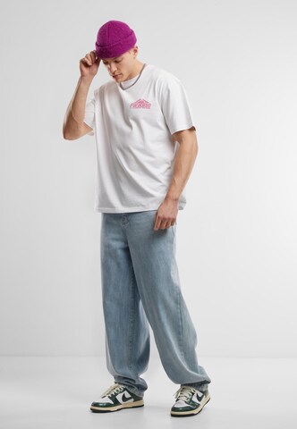 Maglietta 'Paradise Land' di Mister Tee in bianco