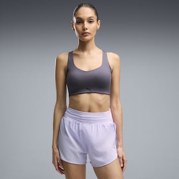 PUMA Bralette Sports bra 'Pwrmode' in Grey: front
