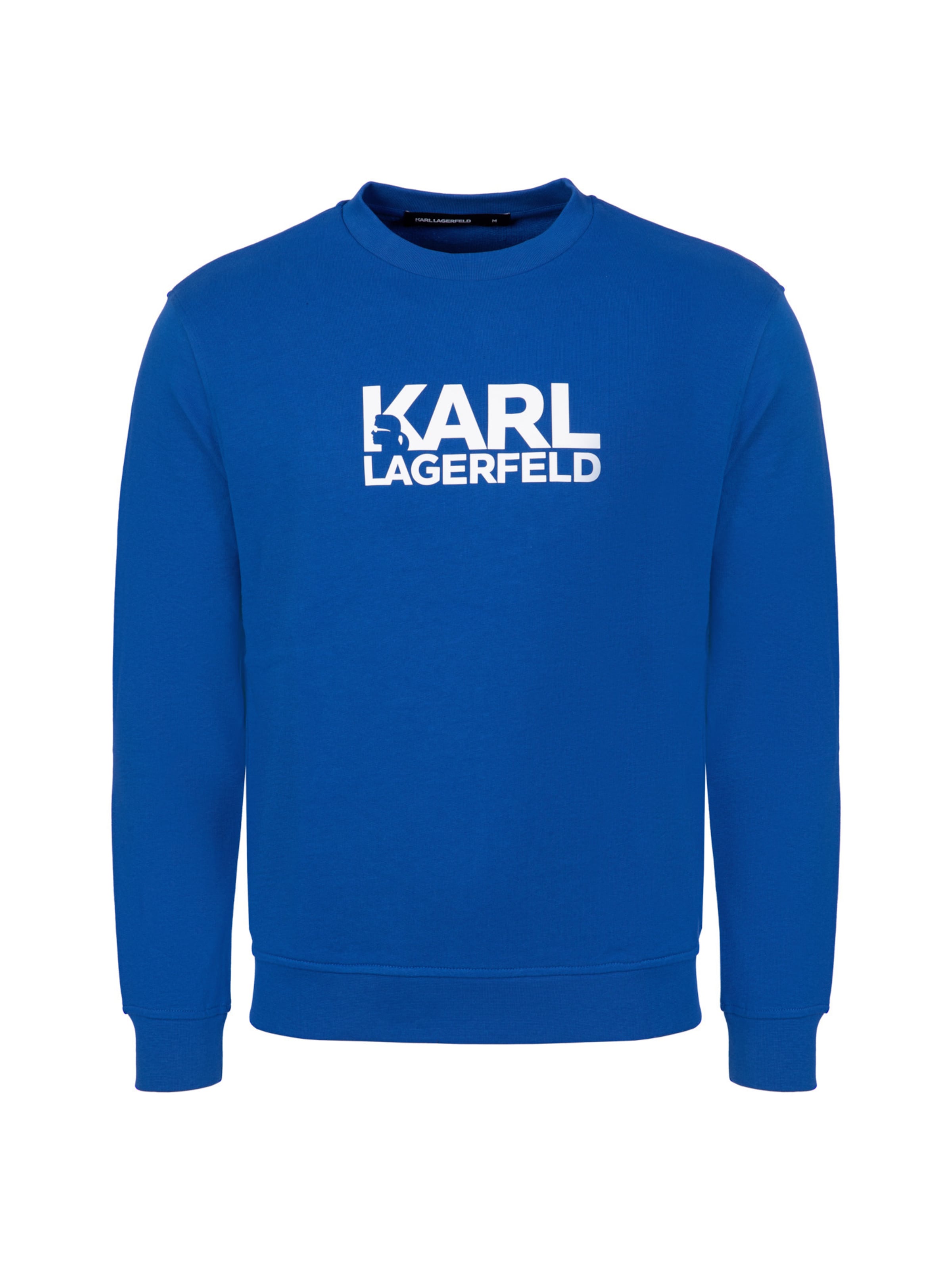Karl Lagerfeld Sweatshirt in Blau: Vorderseite