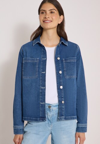CECIL Between-Season Jacket in Blue: front