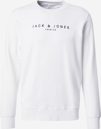 Jack & Jones Premium Sweater majica 'JPRCCJAYSON' u crna / bijela, Pregled proizvoda