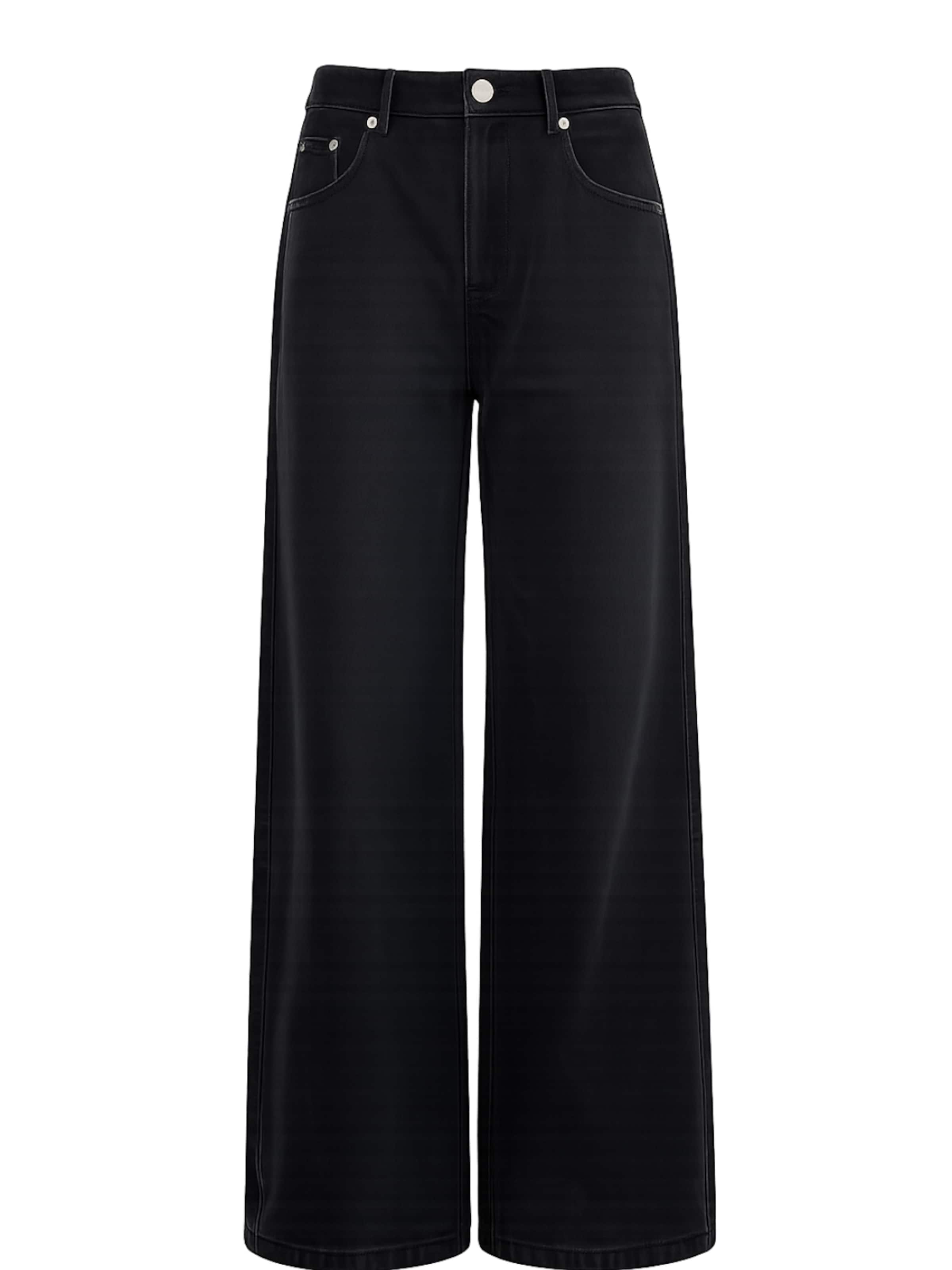 ARMIE Wide Leg Jeans 'The Victoria Wide Leg Jeans' i sort: forside