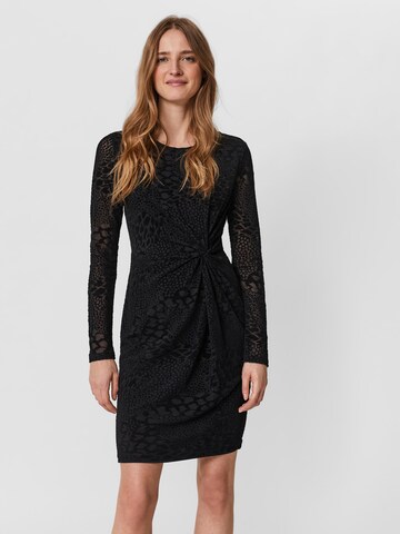 VERO MODA Kleid 'Daya' in Schwarz: predná strana