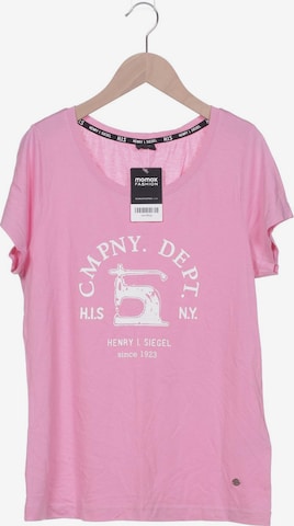 H.I.S T-Shirt S in Pink: predná strana