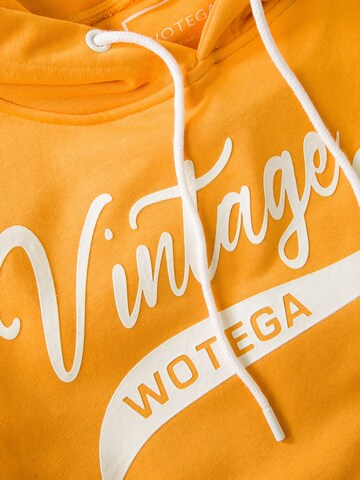 WOTEGA Sweatshirt 'WT Star' in Yellow
