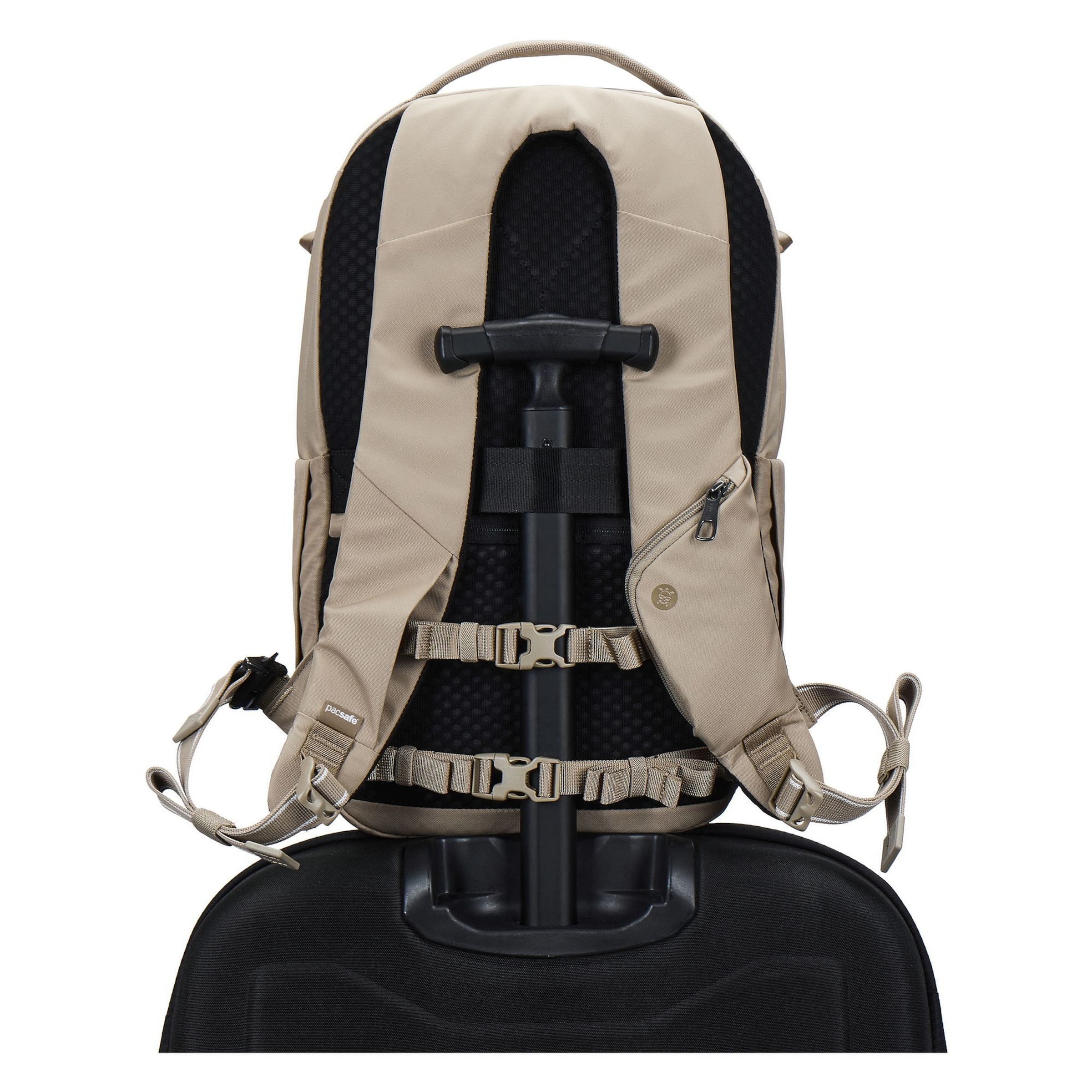 Pacsafe Rucksack 'Pacsafe' in Beige