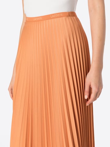 LACOSTE Skirt in Orange