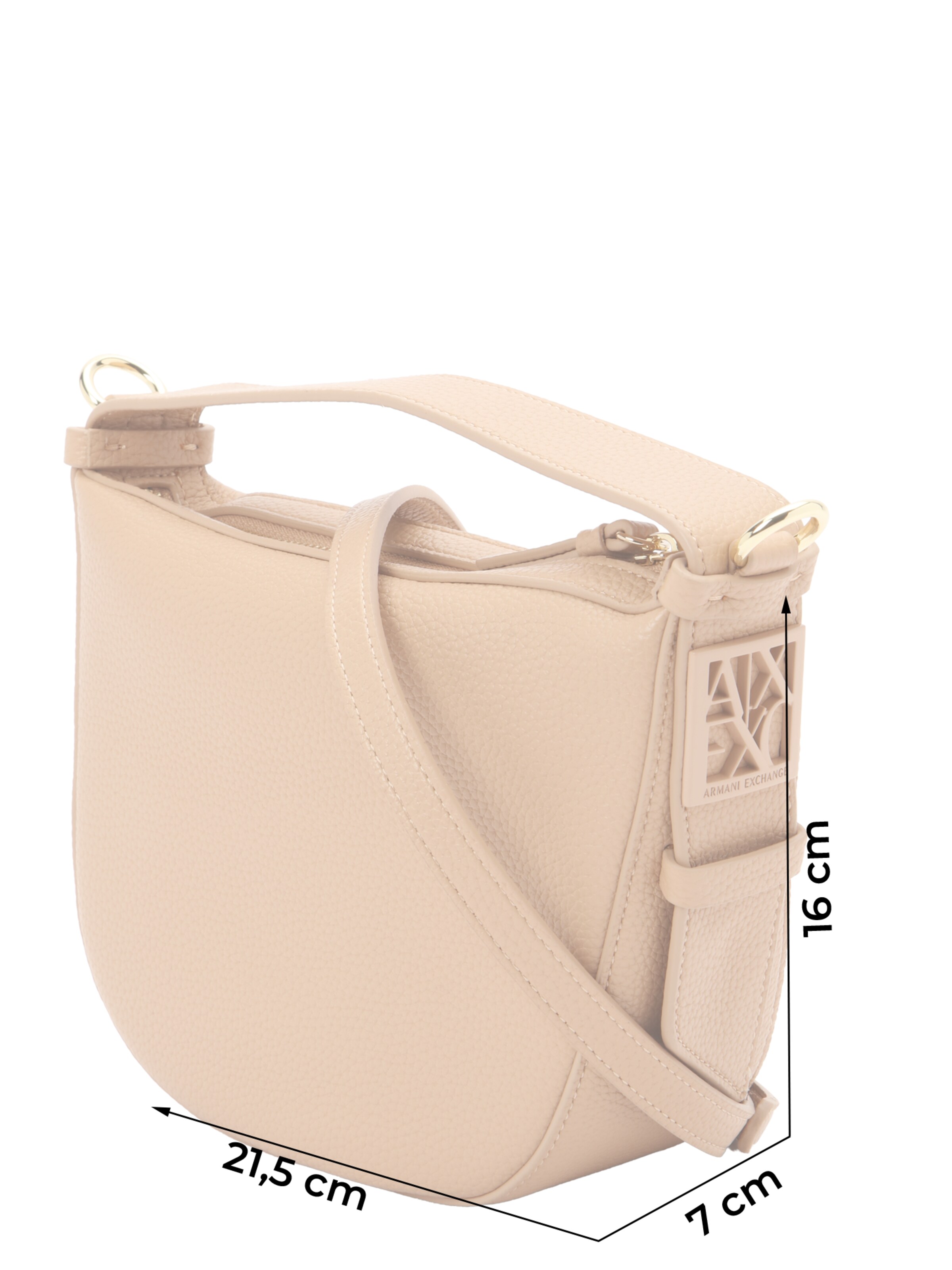 ARMANI EXCHANGE - Mala de ombro 'SUSIE' em bege