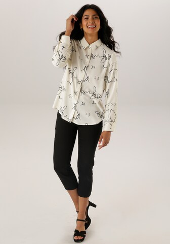 Aniston SELECTED Bluse in Weiß