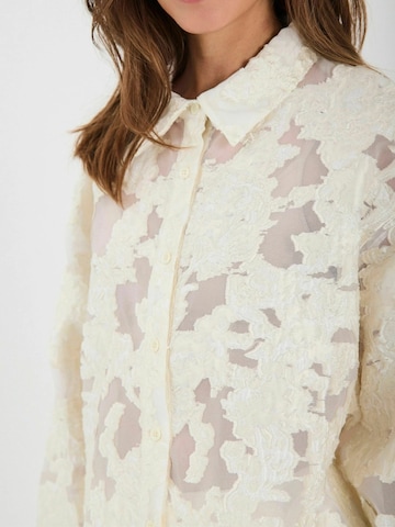 T-shirt ' Burna ' NORR en beige