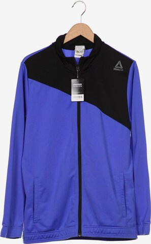 Reebok Jacke XL in Blau: predná strana