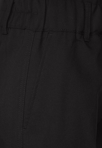 STREET ONE Wide leg Pleated Pants in Black