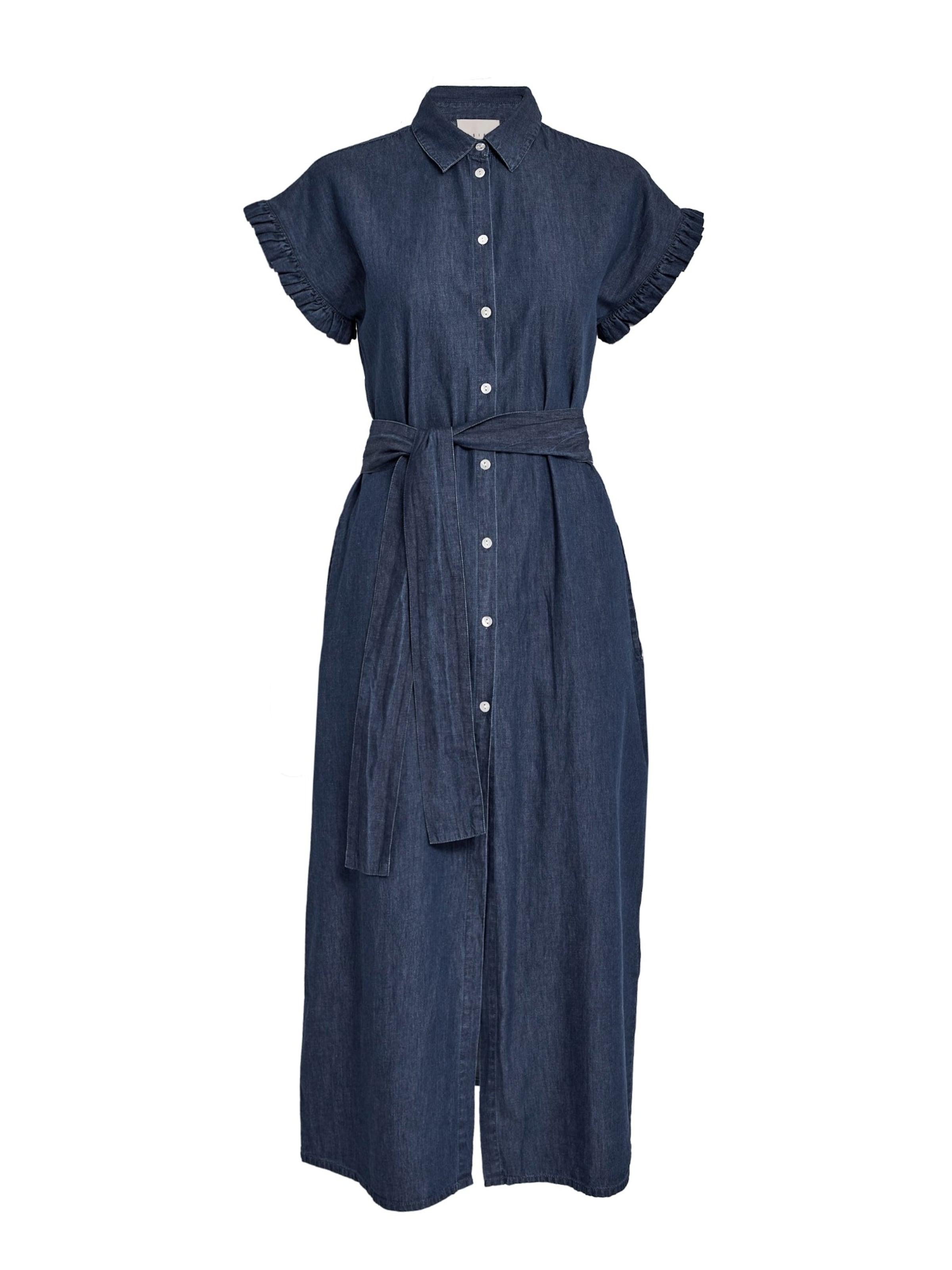 DESIRES Kjole 'Darlene' i blå: forside