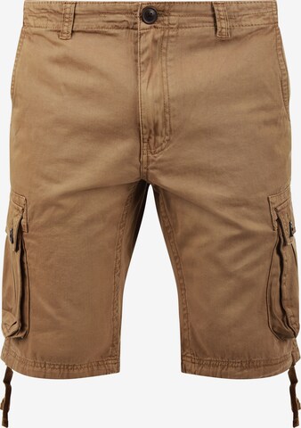 !Solid Regular Cargoshorts 'Vizela' in Braun: predná strana