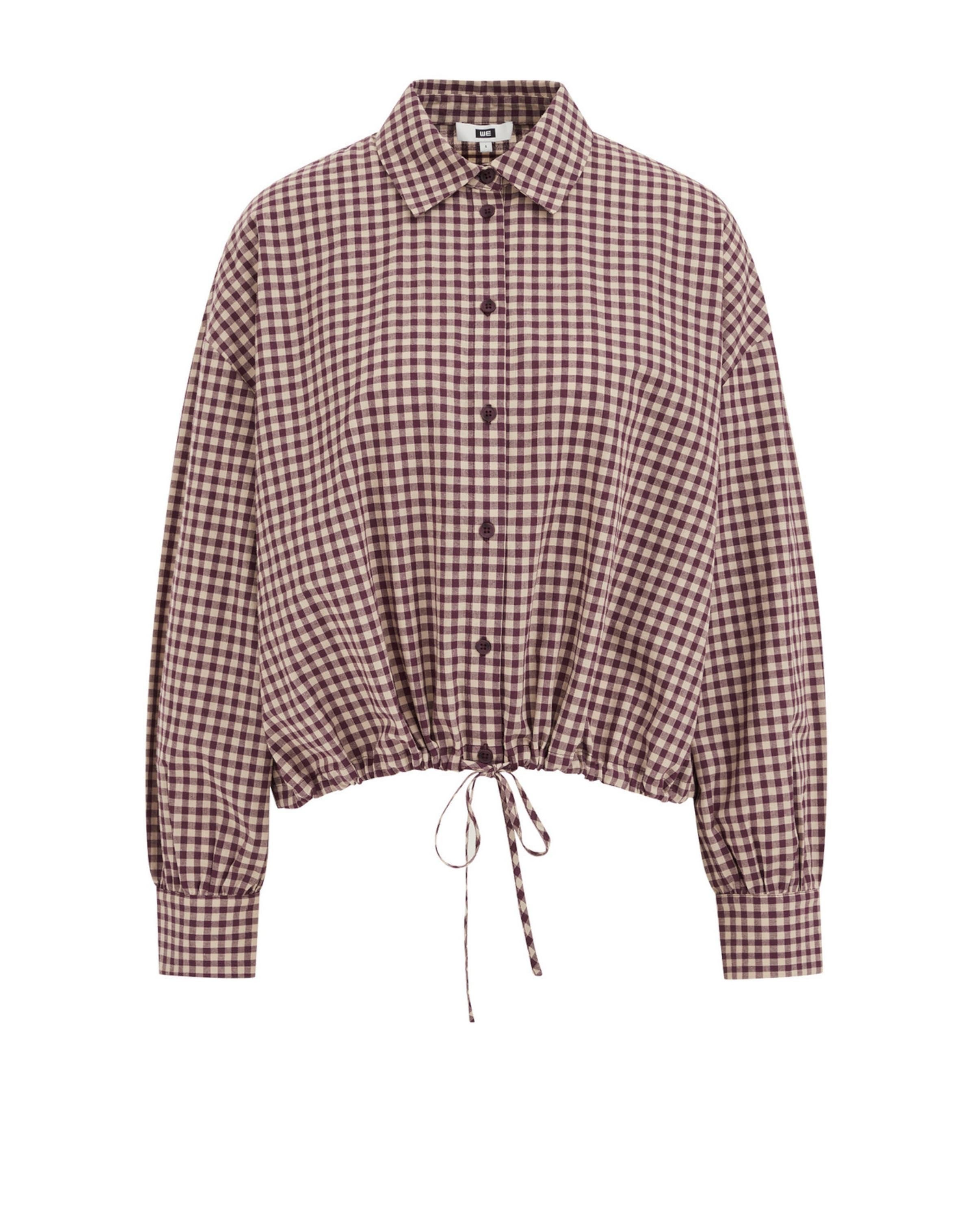 WE Fashion Bluza v velikosti XS  | kremna / burgund barva, Prikaz izdelka