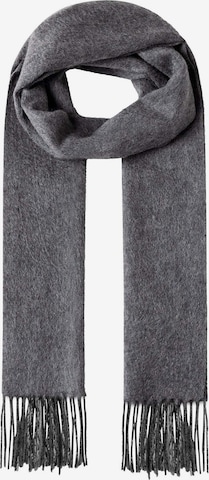Hackett London Sjaal in Grijs: voorkant