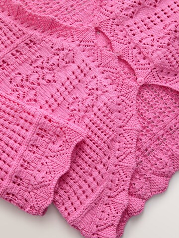 Next Gebreid vest in Roze