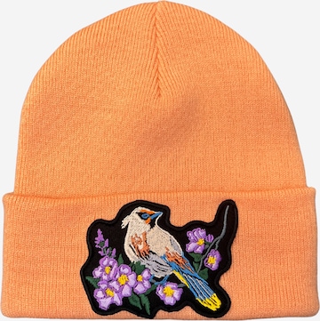 RADADA Hut 'Waxwing Bird' in Orange: Vorderseite