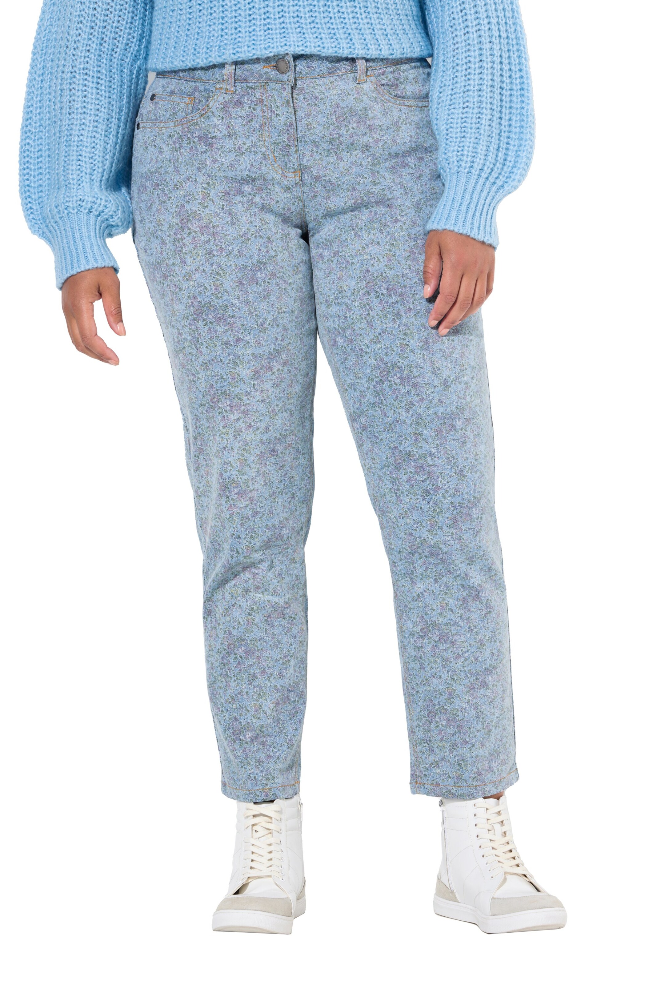 Janet & Joyce Regular Jeans in Blauw: voorkant