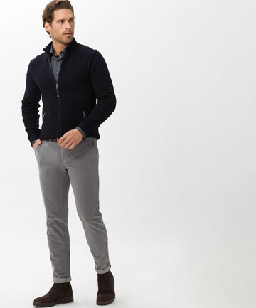 BRAX Strickjacke 'John' in Schwarz: Vorderseite