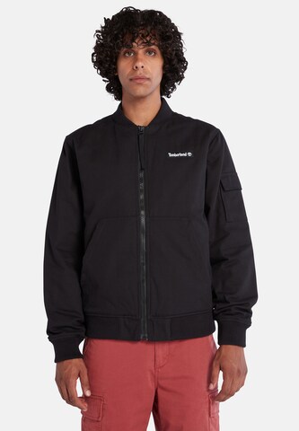 TIMBERLAND - Chaqueta de entretiempo en negro: frente