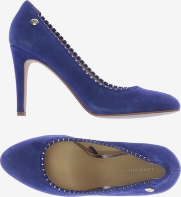 TOMMY HILFIGER Pumps 37 in Blau: predná strana