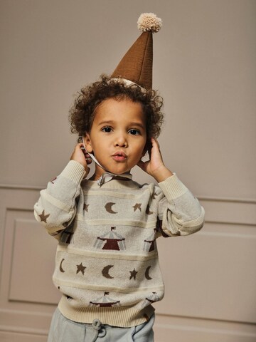 Pull-over Lil'Atelier en beige : devant