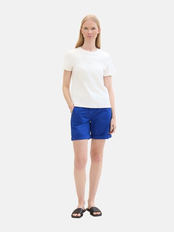 TOM TAILOR Regular Chino trousers in Blue