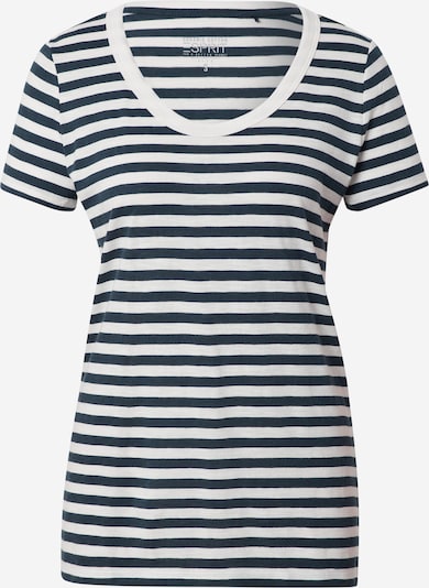 ESPRIT T-Shirt in navy / weiß, Produktansicht