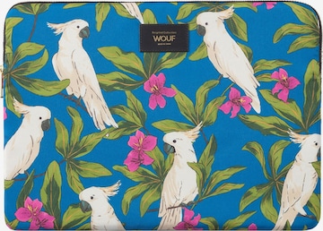 Sac d’ordinateur portable Wouf en bleu : devant
