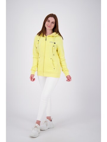 deproc Fleece Jacket 'LAC DANA WMN' in Yellow
