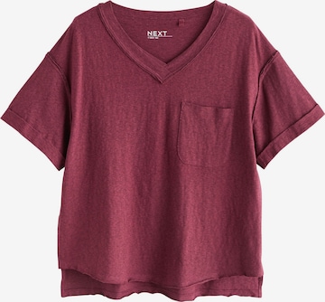 Next Paita värissä punainen: etupuoli