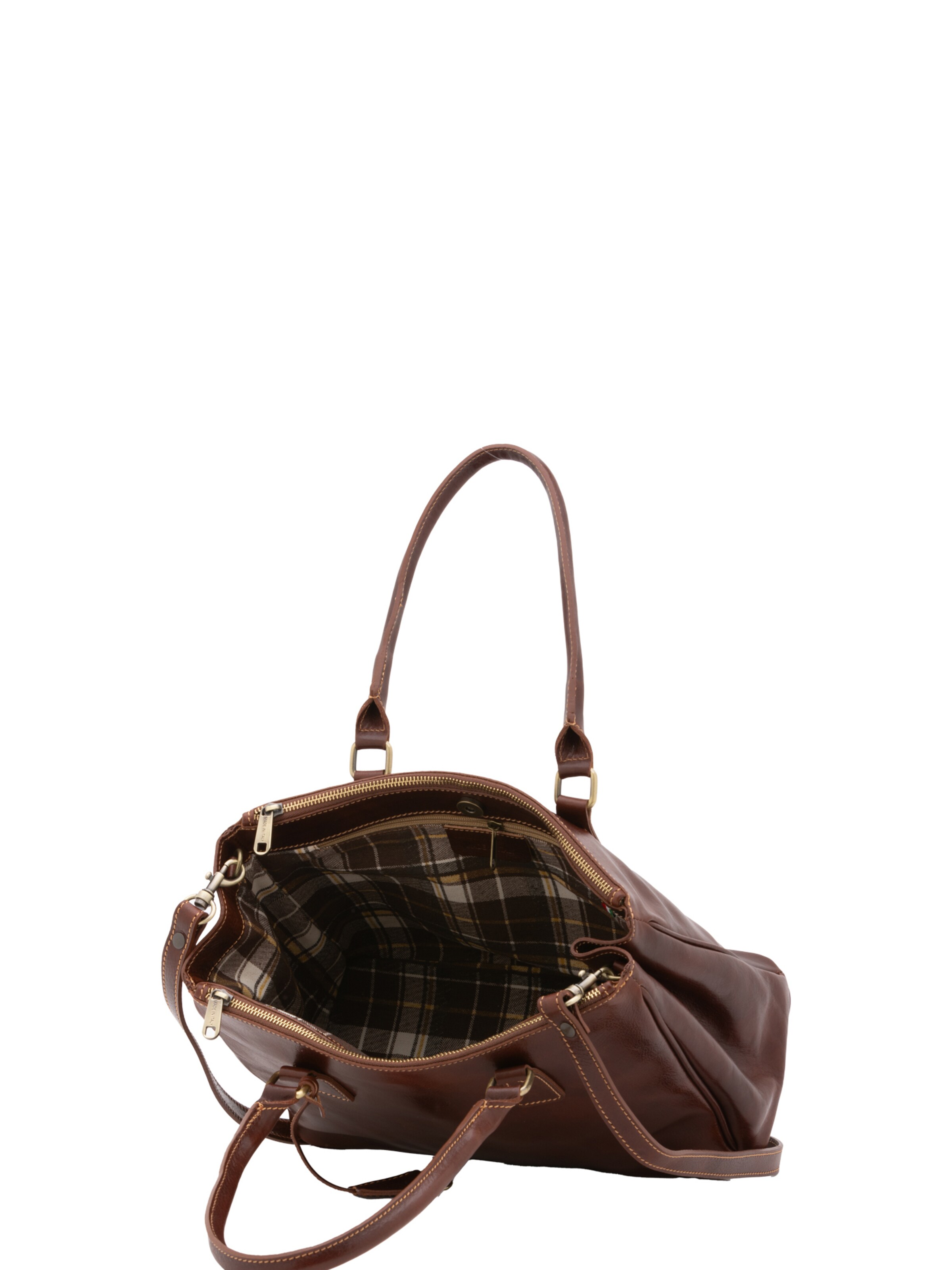 Borsa a tracolla di Viola Castellani in marrone