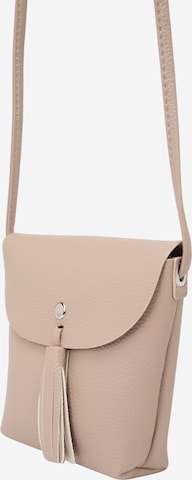 TOM TAILOR DENIM Crossbody Bag 'Ida' in Beige: front