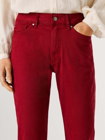 Pepe Jeans Flared Pants in Red